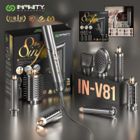 Infinity 8-in-1 摺疊式頭髮造型風筒 V81