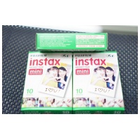 Fujifilm Instax Mini Instant Film Twin Pack (White) 即影即有相紙孖裝