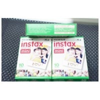 Fujifilm Instax Mini Instant Film Twin Pack (White) 即影即有相紙孖裝