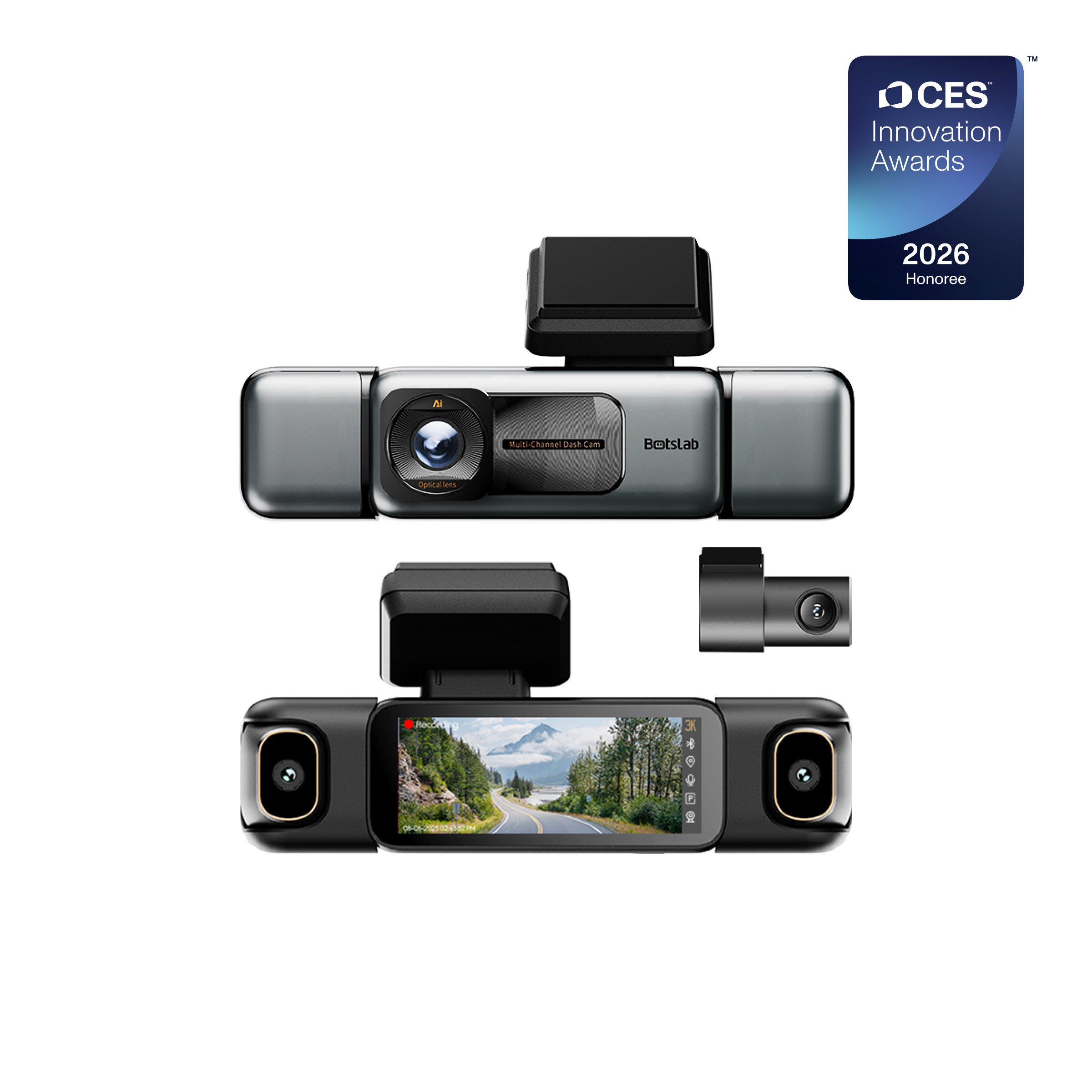 Botslab Dash Cam 4K智能行車記錄儀 G980H Pro