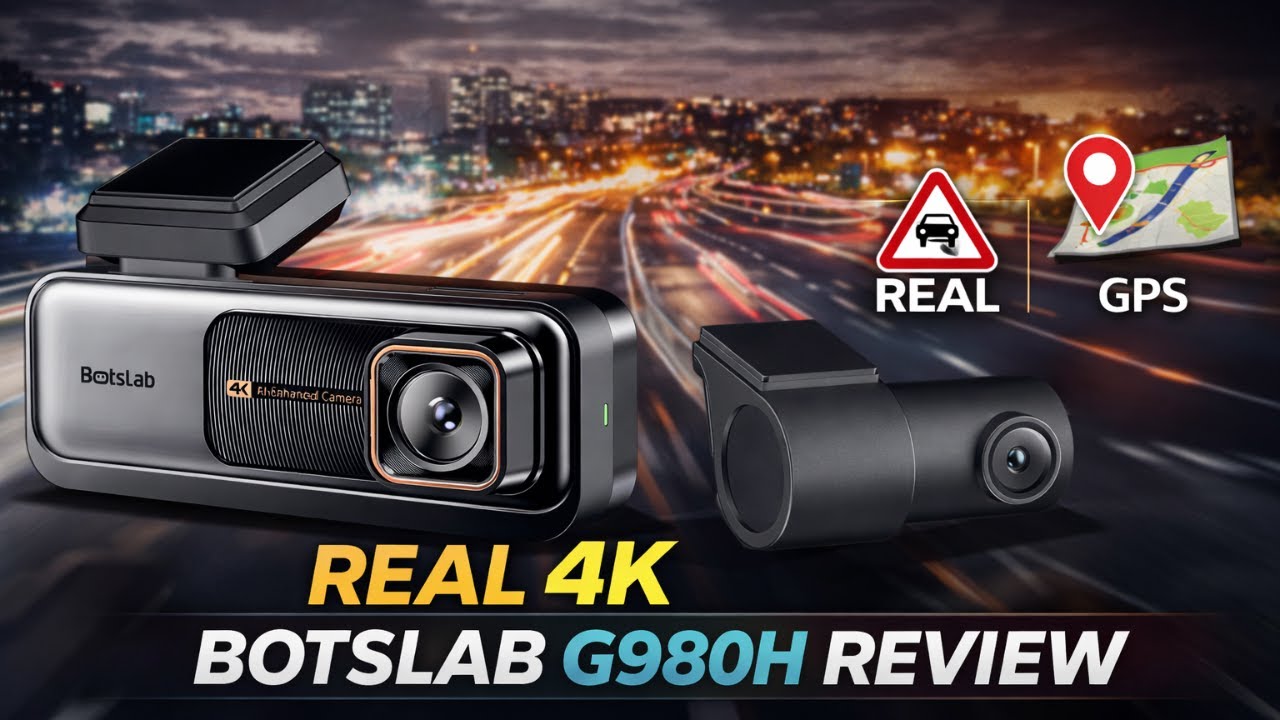 Botslab Dash Cam 4K智能行車記錄儀 G980H Pro