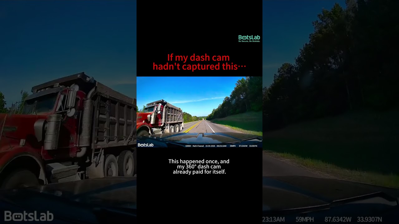 Botslab Dash Cam 4K智能行車記錄儀 G980H Pro