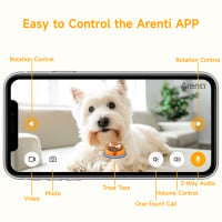 Arenti Petcam 1T 智能寵物監控鏡頭