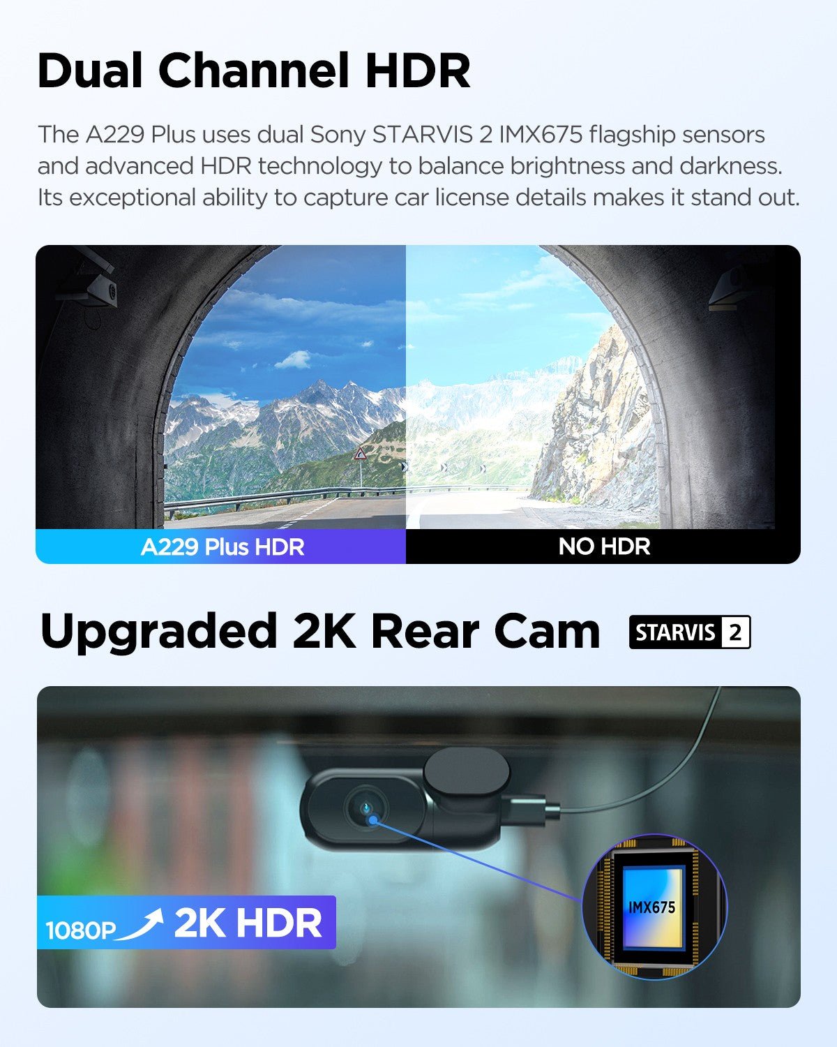 VIOFO 前後雙鏡頭行車記錄器 A229 Duo