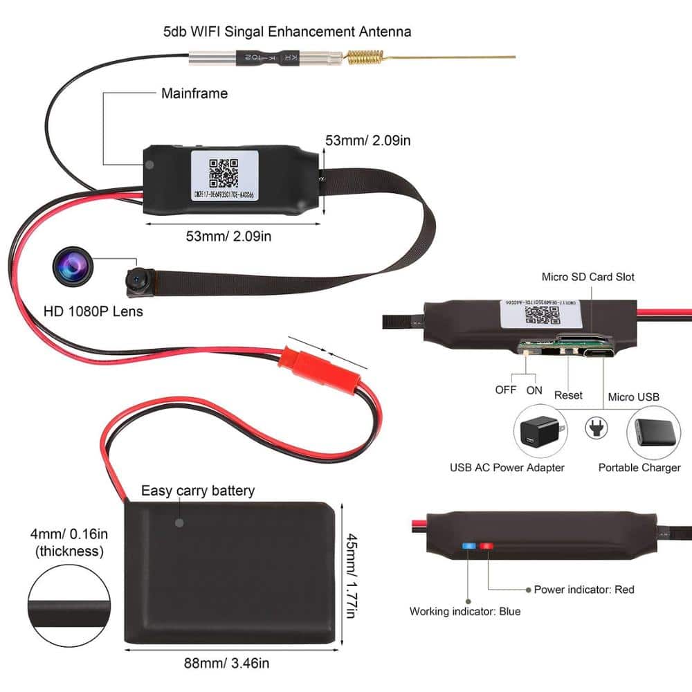 V99極細鏡頭高清拍攝