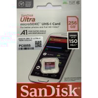 SanDisk Ultra A1 U1 C10 UHS-I microSDXC 記憶卡 256GB [R:150] (SDSQUAC-256G)