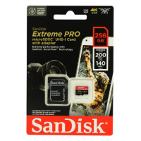 SanDisk Extreme A2 V30 U3 UHS-I microSDXC 記憶卡 256GB [R:190 W:130] (SDSQXAV-256G)
