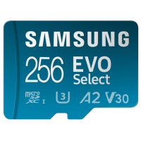 Samsung 三星 EVO Plus (2024) U3 A2 V30 UHS-I microSDXC 記憶卡 with SD Adapter 256GB [R:160] (MB-MC256SA)