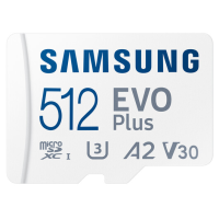 Samsung 三星 EVO Plus (2024) U3 A2 V30 UHS-I microSDXC 記憶卡 with SD Adapter 256GB [R:160] (MB-MC256SA)