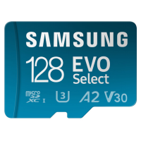 Samsung 三星 EVO Plus (2021) U3 A2 V30 UHS-I microSDXC 記憶卡 with SD Adapter 128GB [R:130] (MB-MC128KA)