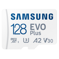 Samsung 三星 EVO Plus (2021) U3 A2 V30 UHS-I microSDXC 記憶卡 with SD Adapter 128GB [R:130] (MB-MC128KA)