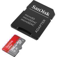 SanDisk Ultra A1 U1 C10 UHS-I microSDXC 記憶卡 256GB [R:120] (SDSQUA4-256G)