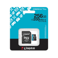 Kingston Canvas Go! Plus V30 SDXC 記憶卡 512GB [R:200 W:160] (SDG4/512GB)