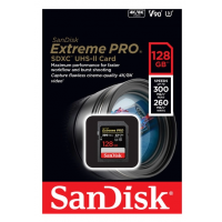 SanDisk Extreme PRO V90 U3 C10 UHS-II SDXC 記憶卡 128GB [R:300 W:260] (SDSDXDK-128G)