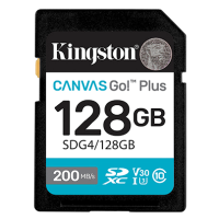 Kingston Canvas Go! Plus V30 SDXC 記憶卡 1TB [R:200 W:160] (SDG4/1TB)