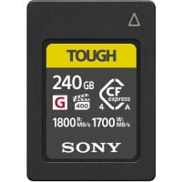 Sony Tough CEA-G Series CFexpress 4.0 Type A 記憶卡 480GB [R:1800 W:1700] (CEA-G480T)