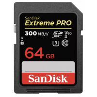 SanDisk Extreme PRO U3 C10 UHS-II SDXC 記憶卡 64GB [R:300 W:260] (SDSDXPK-064G) (停產)