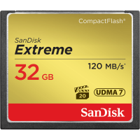 SanDisk Extreme UDMA7 CompactFlash 記憶卡 64GB [R:120 W:85]