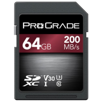 Prograde Digital SDXC UHS-I V30 200R Strontium Memory Card 記憶卡 128GB [R:200 W:50]
