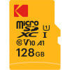Kodak Premium Performance Class 10 UHS-I U1 V10 A1 microSDXC with SD Adapter 記憶卡 128GB [R:90 W:25] (EKMSDM128GXC10K)