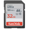SanDisk Ultra U1 C10 UHS-I SDHC 記憶卡 32GB [R:120] (SDSDUN4-032G)