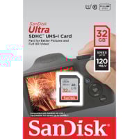 SanDisk Ultra U1 C10 UHS-I SDHC 記憶卡 32GB [R:120] (SDSDUN4-032G)