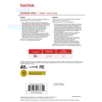 SanDisk Ultra U1 C10 UHS-I SDHC 記憶卡 32GB [R:120] (SDSDUN4-032G)