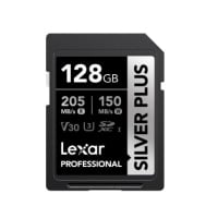 Lexar Professional SILVER PLUS SDXC UHS-I Card 128GB [R:205 W:150]