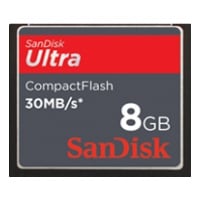 SanDisk Ultra CompactFlash 記憶卡 8GB [R:30] (SDCFH-008G)
