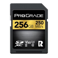 Prograde Digital SDXC UHS-II V60 250R Memory Card 256GB [R:250 W:130]