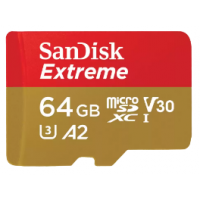 SanDisk Extreme PRO A2 V30 U3 microSDXC 記憶卡 64GB [R:170 W:90]
