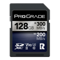 Prograde Digital V90 UHS-II SDXC 記憶卡 128GB [R:300 W:250]