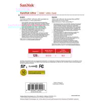 SanDisk Ultra U1 C10 UHS-I SDXC 記憶卡 128GB [R:120] (SDSDUN4-128G)