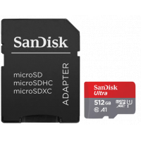 SanDisk Ultra A1 U1 C10 UHS-I microSDXC 記憶卡 512GB [R:120] (SDSQUA4-512G)