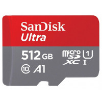 SanDisk Ultra A1 U1 C10 UHS-I microSDXC 記憶卡 512GB [R:120] (SDSQUA4-512G)