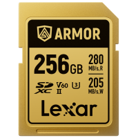 Lexar Professional 1800x SDXC UHS-II Card GOLD Series 512GB [R:280 W:205]