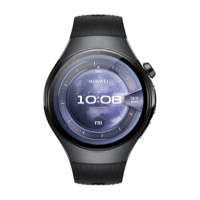 Huawei 華為 Watch Fit 4 Pro 曜石黑 氟橡膠錶帶智能手錶