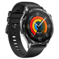 Huawei 華為 Watch GT 5 46mm 幻夜黑 黑色氟橡膠錶帶智能手錶