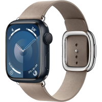 Apple Watch Series 9 (GPS) 41毫米鋁金屬錶殼配時尚圈扣錶帶