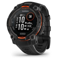 Garmin Instinct 3 - 45 mm, Solar, 戰術版 本我系列 GPS 智慧腕錶