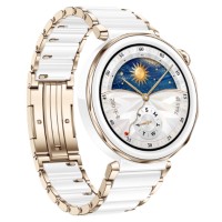 Huawei 華為 Watch GT 5 Pro 42mm 陶瓷白 白色陶瓷錶帶智能手錶