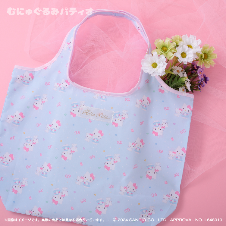 Hello_Kitty_Girly_Style_環保袋（藍色）_13