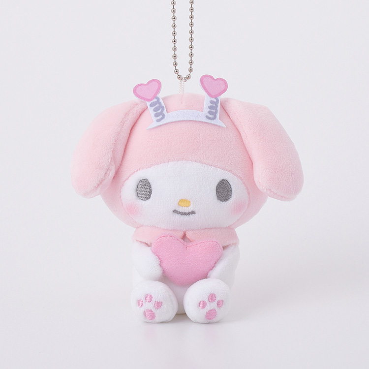 My Melody Girly Pop Heart 軟絨毛公仔 心形