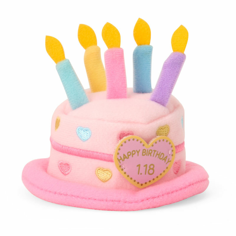 【50周年限定】My Melody 生日祝賀套裝 公仔連生日帽及佈景卡