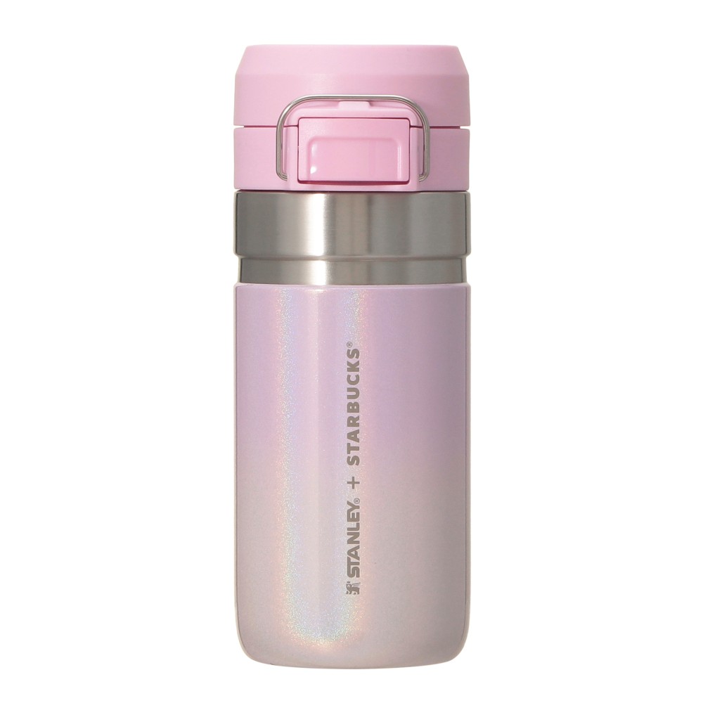 【櫻花限定】Starbucks x STANLEY 2026 閃亮粉紅漸變不鏽鋼水壺 473ml