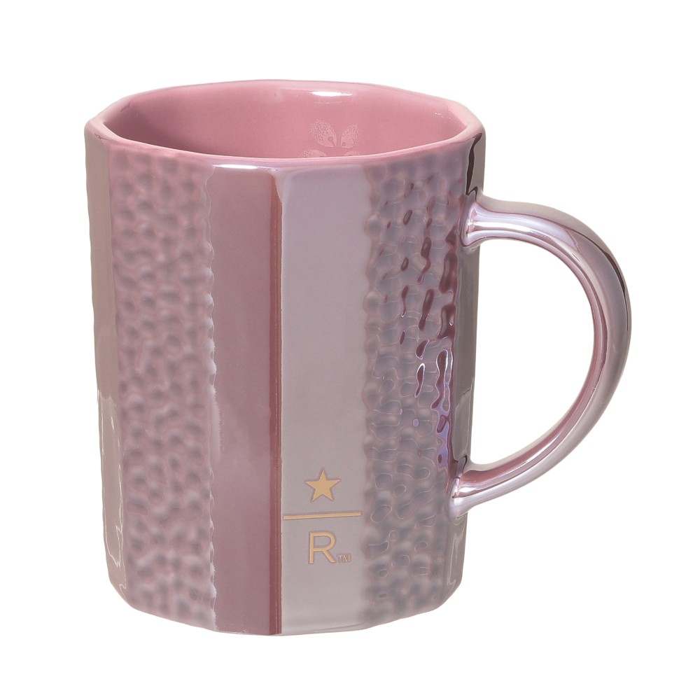 【Reserve限定】Starbucks Reserve 2026 光澤粉紅馬克杯 櫻花系列 355ml