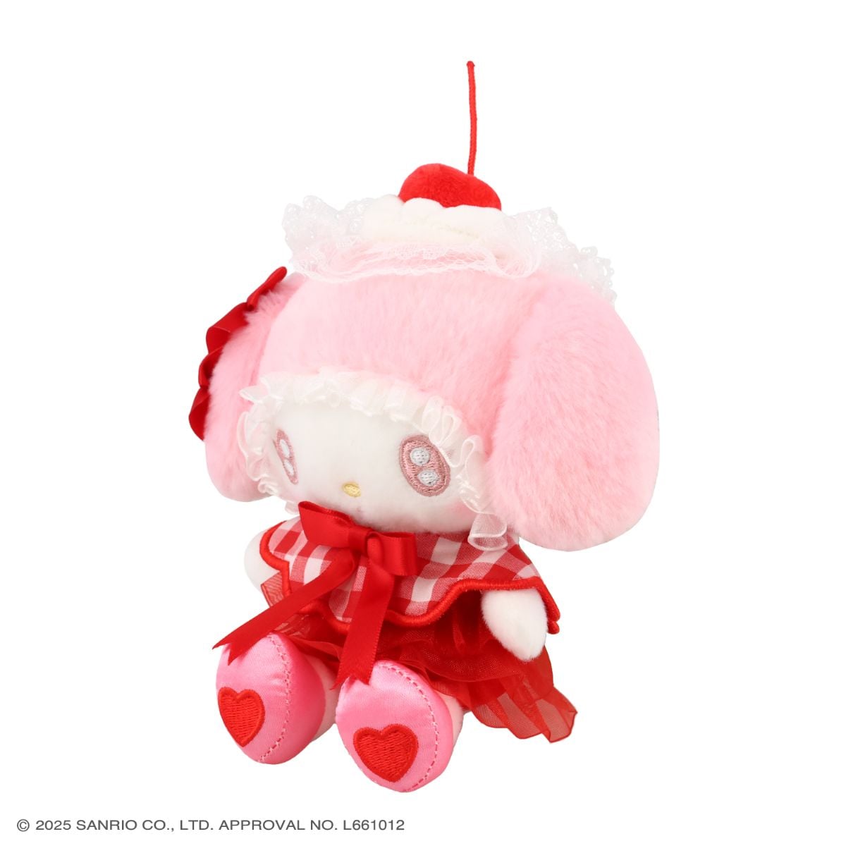 Sanrio x 粧美堂 奶油車厘子掛件公仔