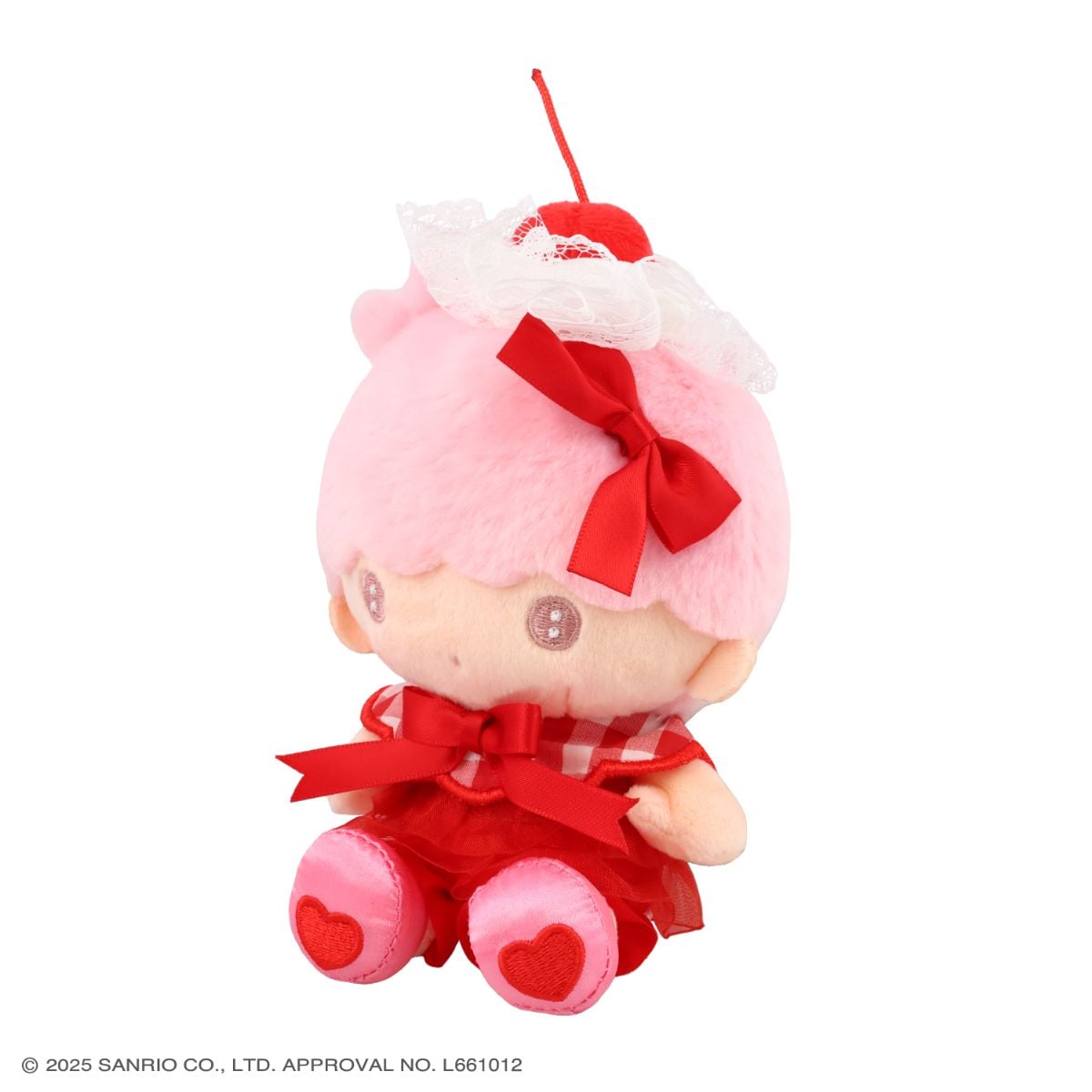Sanrio x 粧美堂 奶油車厘子掛件公仔