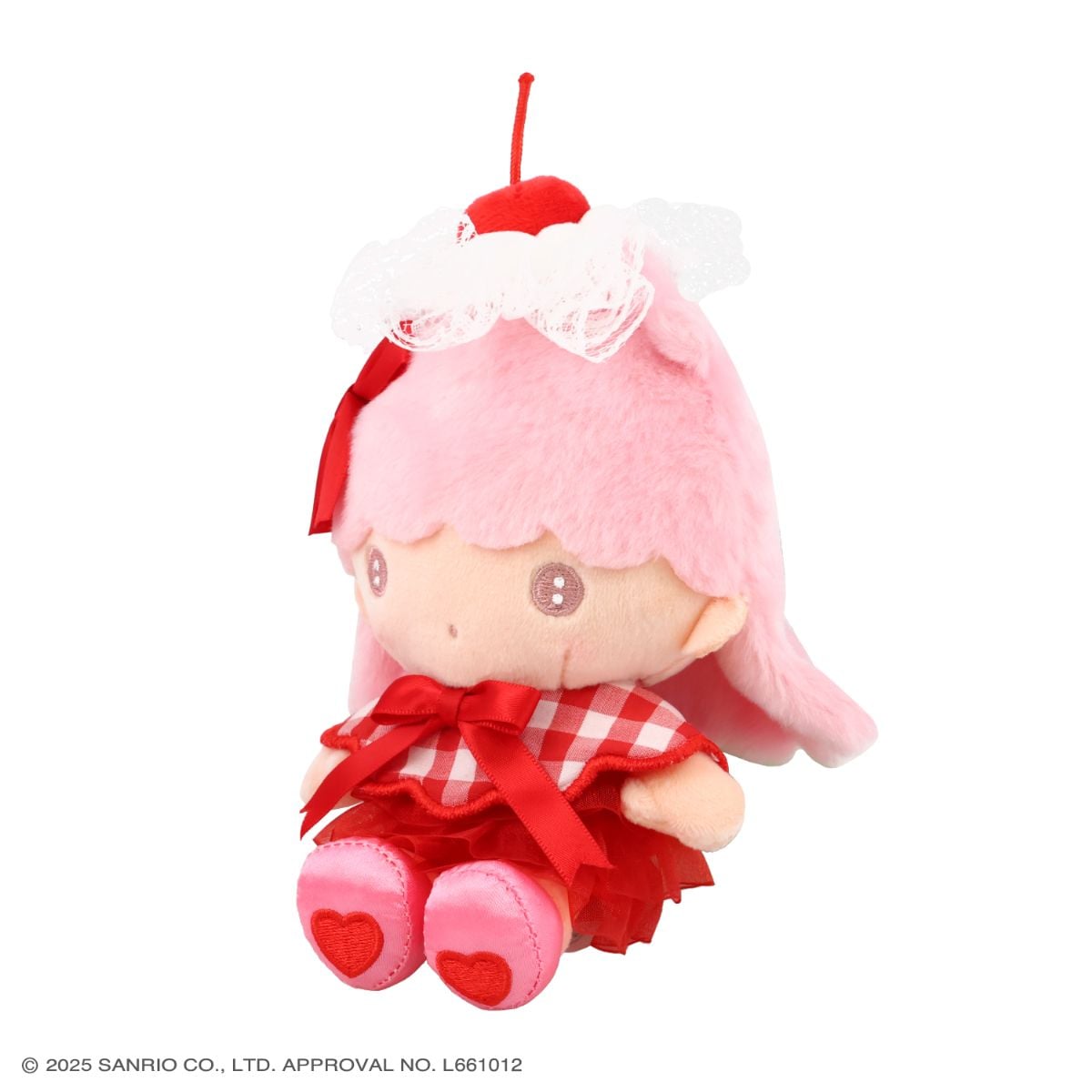 Sanrio x 粧美堂 奶油車厘子掛件公仔
