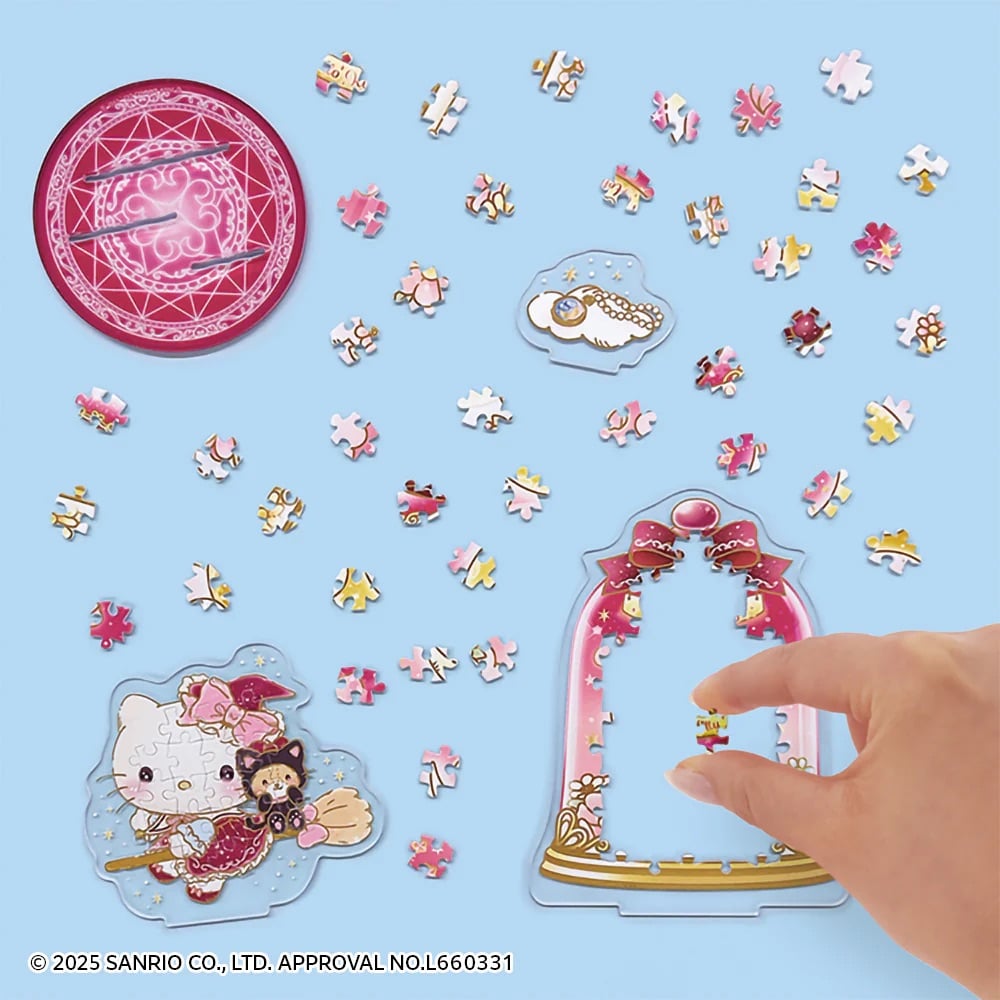Sanrio 水彩魔法師系列透明立牌砌圖 全3款 ACSTA POP